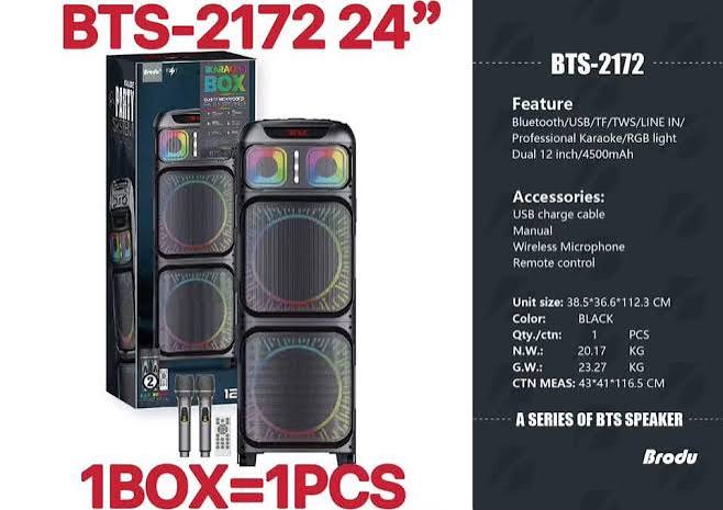 Brodu İkaraoke Box Rgb